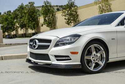 Mercedes Benz W218 CLS 550 Carbon Fiber Front Spoiler - JL Motoring