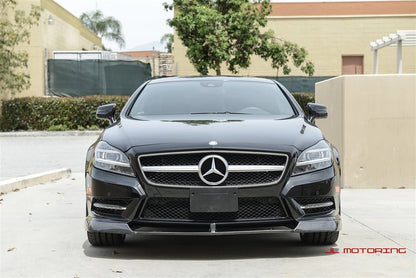 Mercedes Benz W218 CLS 550 Carbon Fiber Front Spoiler - JL Motoring