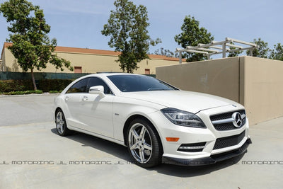 Mercedes Benz W218 CLS 550 Carbon Fiber Front Spoiler - JL Motoring