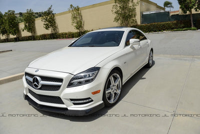 Mercedes Benz W218 CLS 550 Carbon Fiber Front Spoiler - JL Motoring