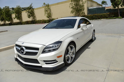 Mercedes Benz W218 CLS 550 Carbon Fiber Front Spoiler - JL Motoring
