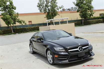 Mercedes Benz W218 CLS 550 Carbon Fiber Front Spoiler - JL Motoring