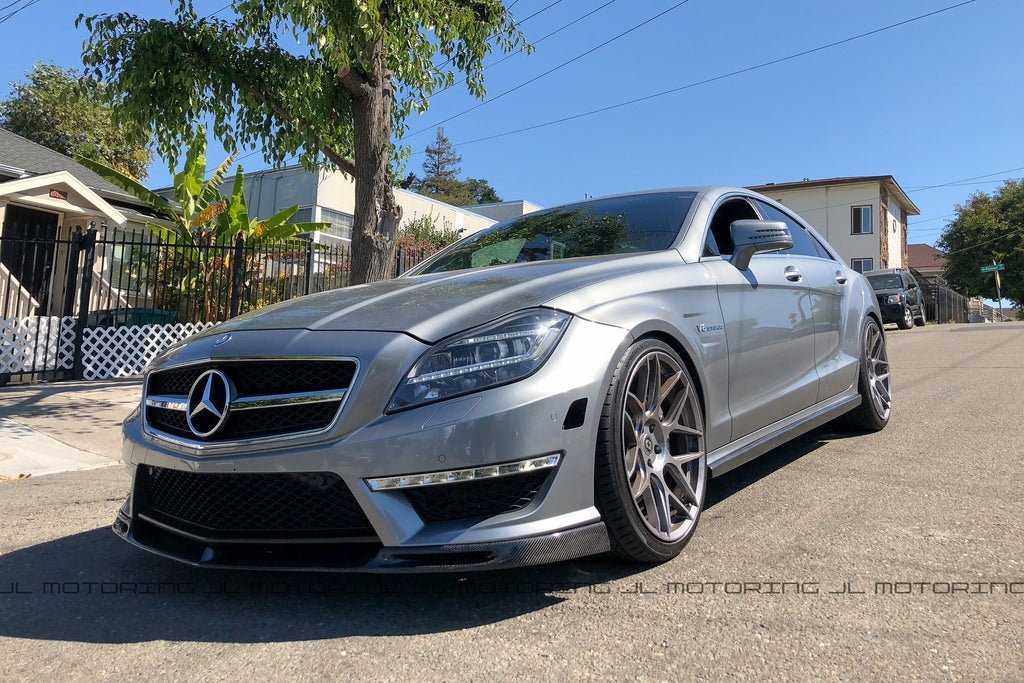 Mercedes Benz W218 CLS 63 AMG Carbon Fiber Front Lip - JL Motoring