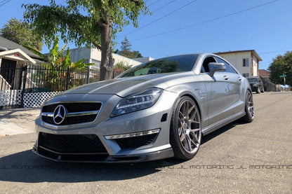Mercedes Benz W218 CLS 63 AMG Carbon Fiber Front Lip - JL Motoring