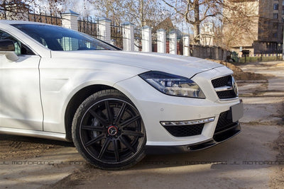 Mercedes Benz W218 CLS 63 AMG Carbon Fiber Front Lip - JL Motoring