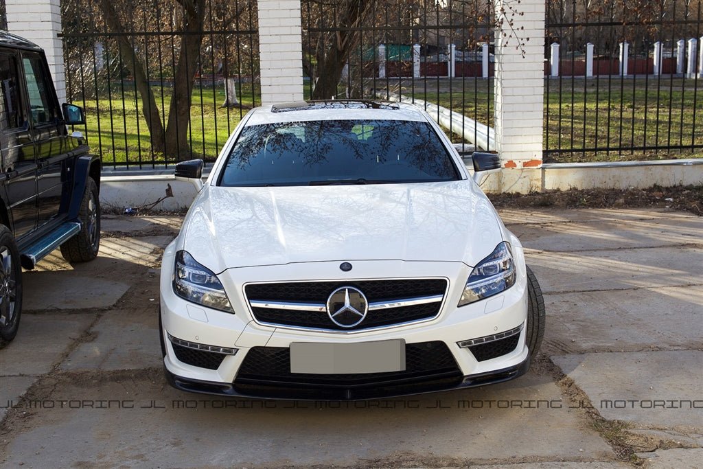 Mercedes Benz W218 CLS 63 AMG Carbon Fiber Front Lip - JL Motoring