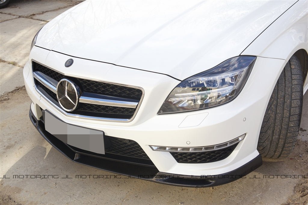 Mercedes Benz W218 CLS 63 AMG Carbon Fiber Front Lip - JL Motoring