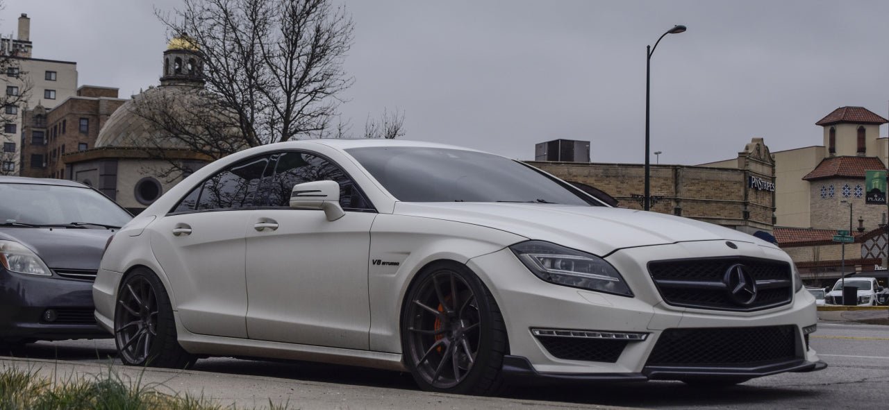 Mercedes Benz W218 CLS AMG Carbon Fiber Front Lip - JL Motoring