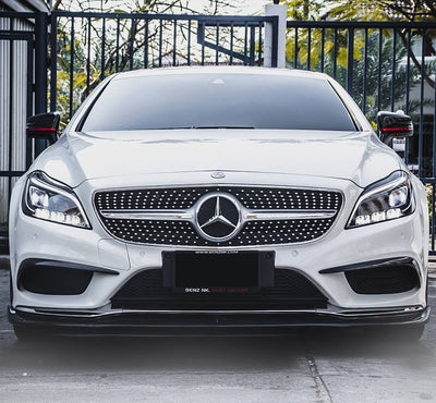 Mercedes Benz W218 Facelift CLS 550 Carbon Fiber Front Spoiler - JL Motoring