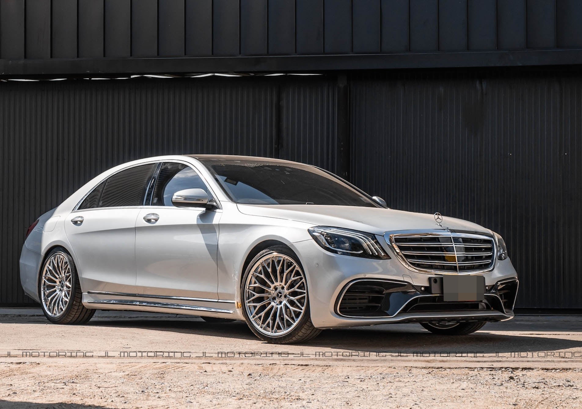 Mercedes Benz W222 Facelift LCI S63 AMG Style Front Bumper - JL Motoring