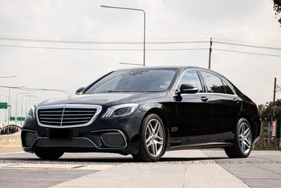 Mercedes Benz W222 Facelift LCI S65 AMG Style Front Bumper - JL Motoring
