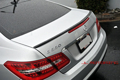 Mercedes C207 A207 E Coupe AMG Style Carbon Fiber Trunk Spoiler - JL Motoring