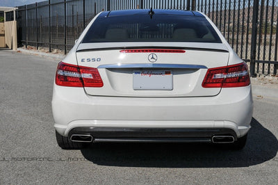 Mercedes C207 A207 E Coupe AMG Style Carbon Fiber Trunk Spoiler - JL Motoring