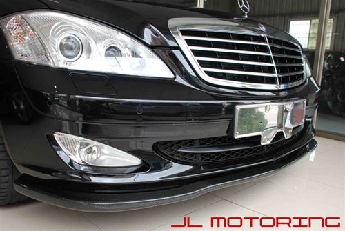 Mercedes W221 S Class Carbon Fiber Front Lip | JL Motoring