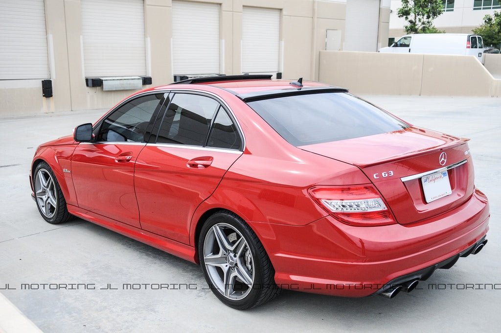 Mercedes W204 C Class Carbon Fiber Roof Spoiler - JL Motoring