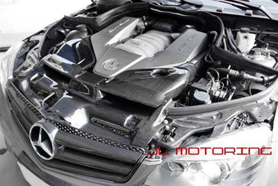 Mercedes W204 C63 AMG Gruppe M Style Carbon Fiber Cold Air Intake System - JL Motoring