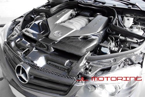 Mercedes W204 C63 AMG Gruppe M Style Carbon Fiber Cold Air Intake System - JL Motoring
