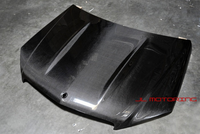 Mercedes W204 C63 Style Carbon Fiber Hood - JL Motoring