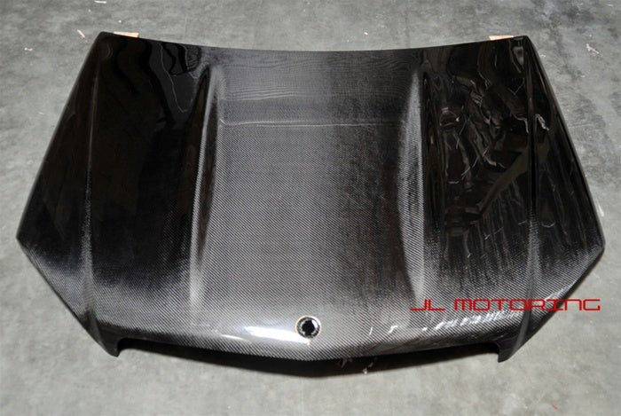 Mercedes W204 C63 Style Carbon Fiber Hood - JL Motoring