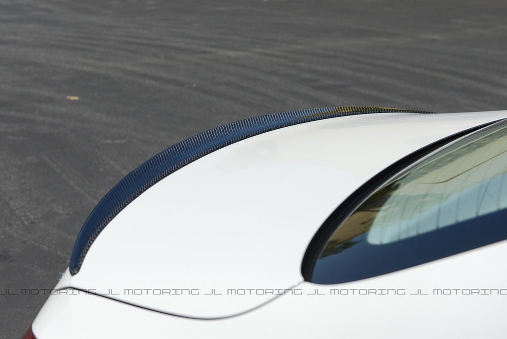 Mercedes W205 C Class AMG Style Carbon Fiber Trunk Spoiler - JL Motoring