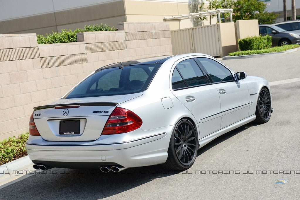 Mercedes W211 E Class AMG Style Carbon Fiber Trunk Spoiler - JL Motoring