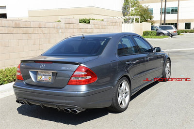 Mercedes W211 E Class AMG Style Carbon Fiber Trunk Spoiler - JL Motoring