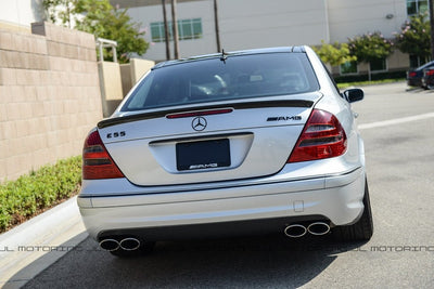 Mercedes W211 E Class AMG Style Carbon Fiber Trunk Spoiler - JL Motoring
