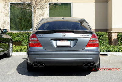 Mercedes W211 E Class Carlsson Style Carbon Fiber Trunk Spoiler - JL Motoring