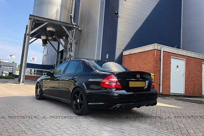 Mercedes W211 E Class Carlsson Style Carbon Fiber Trunk Spoiler - JL Motoring