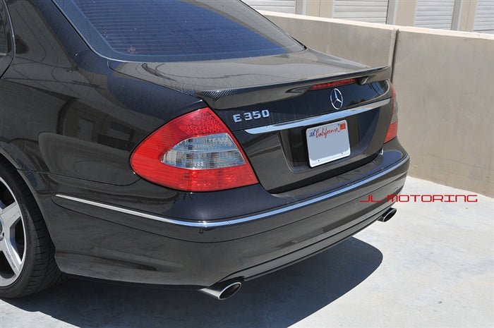 Mercedes W211 E Class Carlsson Style Carbon Fiber Trunk Spoiler - JL Motoring