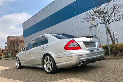 Mercedes W211 E55 AMG Carbon Fiber Rear Diffuser - JL Motoring
