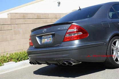 Mercedes W211 E55 AMG Carbon Fiber Rear Diffuser - JL Motoring