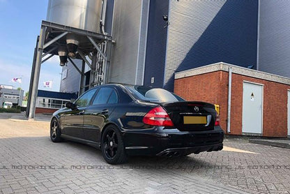Mercedes W211 E55 AMG Carbon Fiber Rear Diffuser - JL Motoring