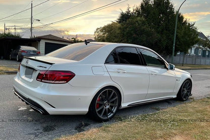 Mercedes W212 E Class E63 AMG Style Carbon Fiber Trunk Spoiler - JL Motoring