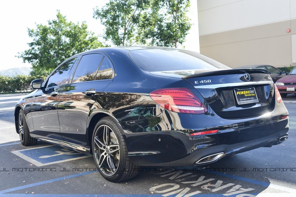 Mercedes W213 E Class Carbon Fiber Trunk Spoiler - JL Motoring