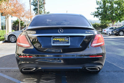 Mercedes W213 E Class Carbon Fiber Trunk Spoiler - JL Motoring