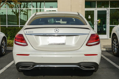 Mercedes W213 E Class E63 AMG Style Carbon Fiber Trunk Spoiler - JL Motoring