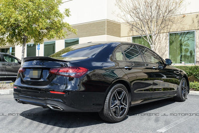 Mercedes W213 E63S AMG GTX Carbon Fiber Trunk Spoiler - JL Motoring