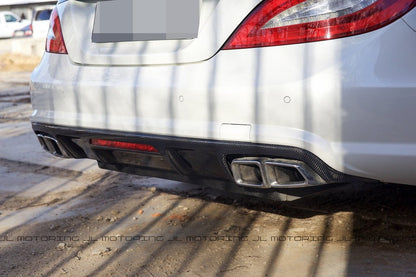 Mercedes W218 CLS 63 AMG Carbon Fiber Rear Diffuser - JL Motoring