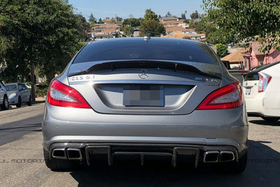 Mercedes W218 CLS DTM Carbon Fiber Trunk Spoiler - JL Motoring
