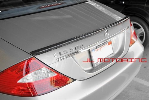 Mercedes W219 CLS AMG Style Carbon Fiber Trunk Spoiler - JL Motoring