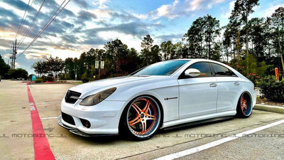 Mercedes W219 CLS Carbon Fiber Front Spoiler - JL Motoring