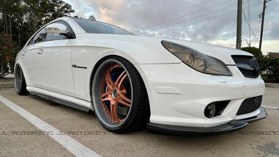 Mercedes W219 CLS Carbon Fiber Front Spoiler - JL Motoring
