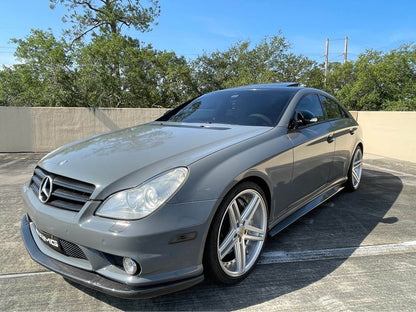 Mercedes W219 CLS Carbon Fiber Front Spoiler - JL Motoring