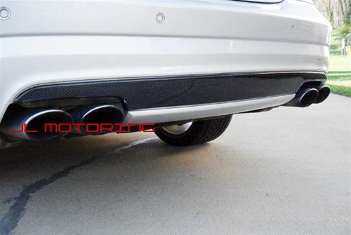 Mercedes W219 CLS Carbon Fiber Rear Diffuser - JL Motoring
