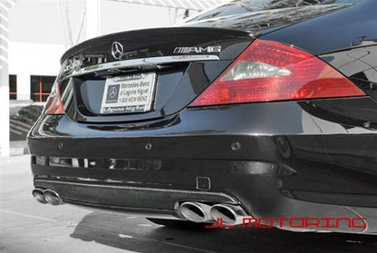 Mercedes W219 CLS Carbon Fiber Rear Diffuser - JL Motoring