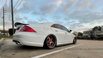 Mercedes W219 CLS Carbon Fiber Side Skirts - JL Motoring