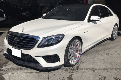 Mercedes W222 S63 AMG Carbon Fiber Front Lip - JL Motoring