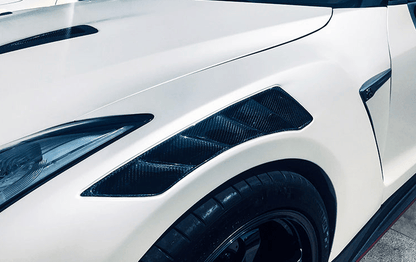Nissan R35 GTR N Style Carbon Fiber Fenders - JL Motoring