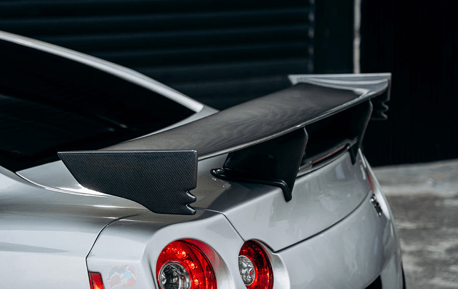 Nissan R35 GTR N Style Carbon Fiber Trunk Spoiler - JL Motoring